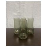 Vintage smoke glass replacement shades