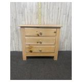 3-drawer nightstand