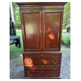 Tall Wooden Wardrobe