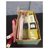 Zippers & sewing accessories lot