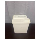Set of 2 vintage Tupperware Cereal Keepers