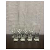 Set of 8 Beer glasses