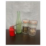 Antique jars lot