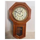 vintage D&A Regulator wall clock