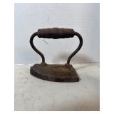 vintage cast iron sad iron