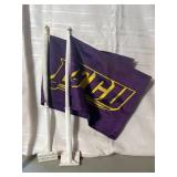 ECU Car window Flags