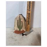 vintage pottery wind chime bell