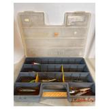 Tackle box & lures lot