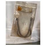 Large stainless steel fishing hooks