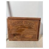 George dickel whiskey box tributed to North Caroli