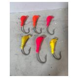 6 banana jig heads