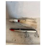 Vintage saltwater fishing lures