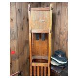 Amish McCoy Mission Oak Grandfather Clock