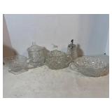 Crystal clear Glasswear lot