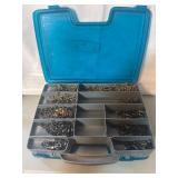 Lot of swivels with Plano fishing case