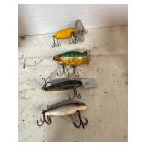 4 assorted fishing lures