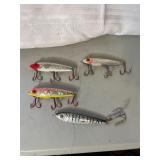 4 MirrOlure sinking twitchbaits