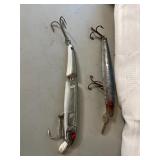 2 Cotton Cordell Red Fin fishing lures