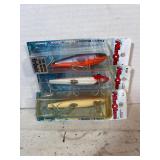 3 mirrolure fishing lures