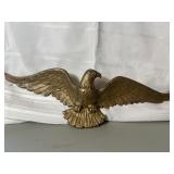 vintage cast aluminum American eagle wall plaque