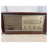 vintage National Panasonic RE-784A AM/FM radio
