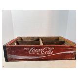 vintage Coca-Cola wooden crate