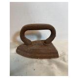 antique cast iron sad iron