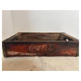 vintage Coca-Cola wooden crate