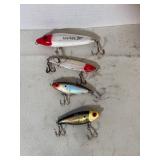 4 fishing lures