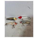 4 fishing lures lot