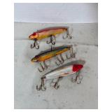 3 fishing lures lot