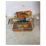 Lot of 4 assorted fishing lures