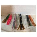 soft plastic squid skirts