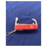 vintage Wenger Swiss Army knife featuring iconic r