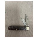 vintage Case XX serpentine jack knife, featuring t