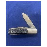 vintage black Barlow pocket knife
