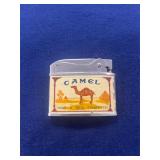 vintage Camel cigarette lighter, manufactured in J