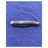 vintage green multi-blade Case XX pocket knife
