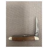 Boker Trapper Folding Knife with a rosewood handle