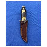 Case XX Kodiak Hunter fixed-blade knife with stag