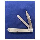 vintage 1960s Sabre 617 trapper pocket knife, made