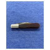 vintage Sabre Japan single-blade pocket knife, wit