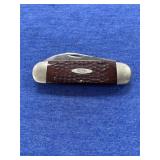 vintage Case XX 'Elephant Toenail' pocket knife, w