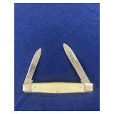 vintage Case XX pocket knife with pearlized handle