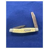 vintage white Camco pocket knife
