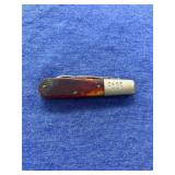 vintage Case XX Barlow pocket knife, with red bone