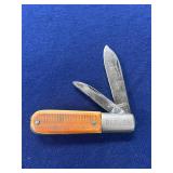 vintage orange Providence Cutlery Company Barlow p