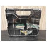 Husky double sided organizer box with assorted lur