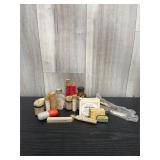 antique medical kit of medicines & pills