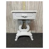 Vintage Victorian-style white-painted mahogany acc